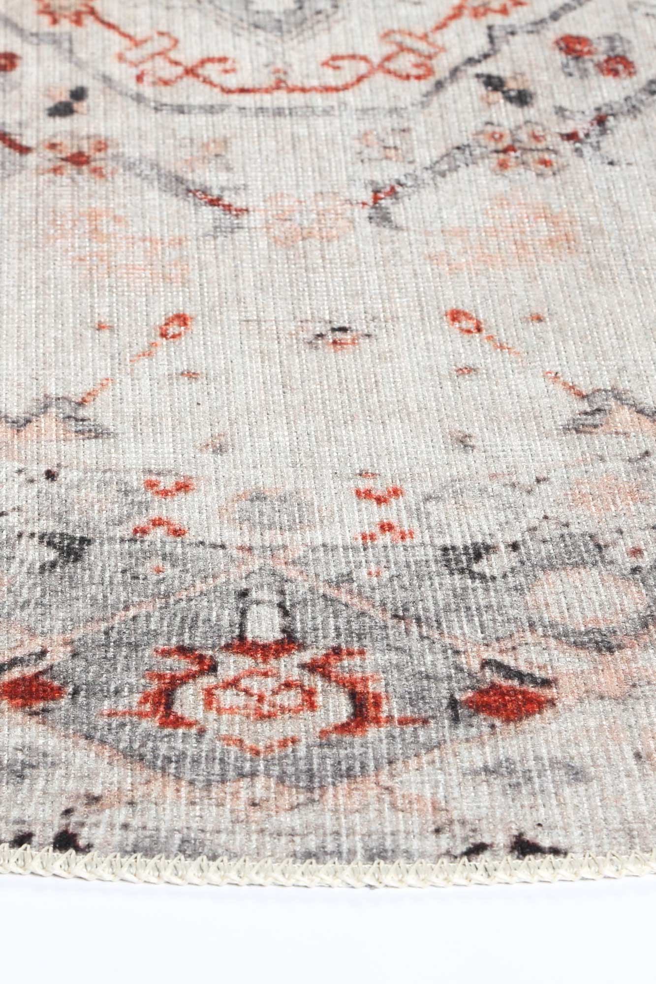 Sauville Multi Washable Round Rug