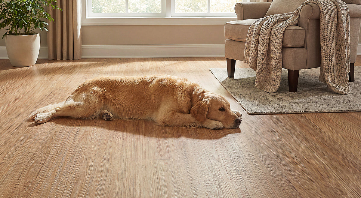 Ocean Vinyl Plank 4.5mm - Rosy Blackbutt – room scene 2