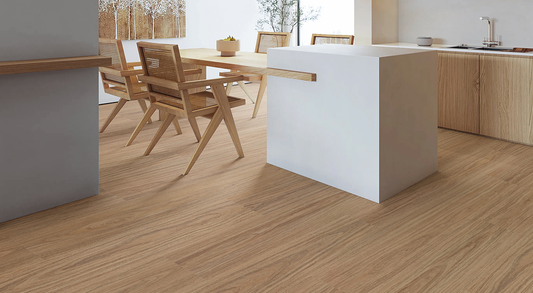 Voyager Vinyl Plank 5mm - Andromeda Spotted Gum – room scene 1