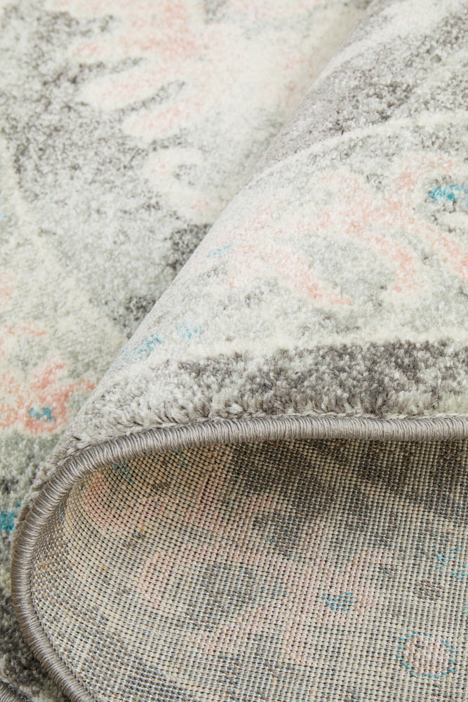 Avenue Grey Round Rug