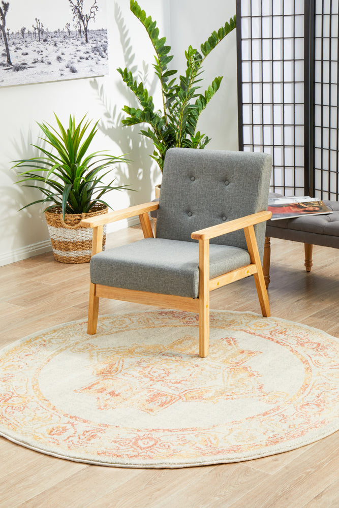Avenue Sunset Round Rug