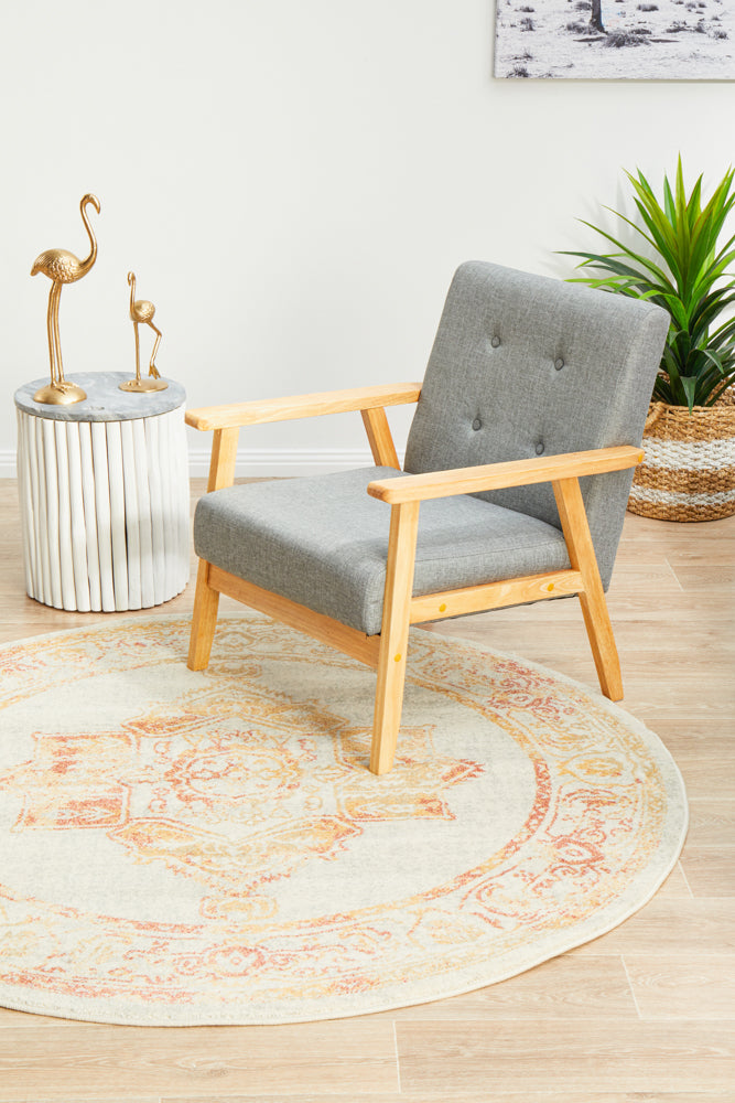 Avenue Sunset Round Rug