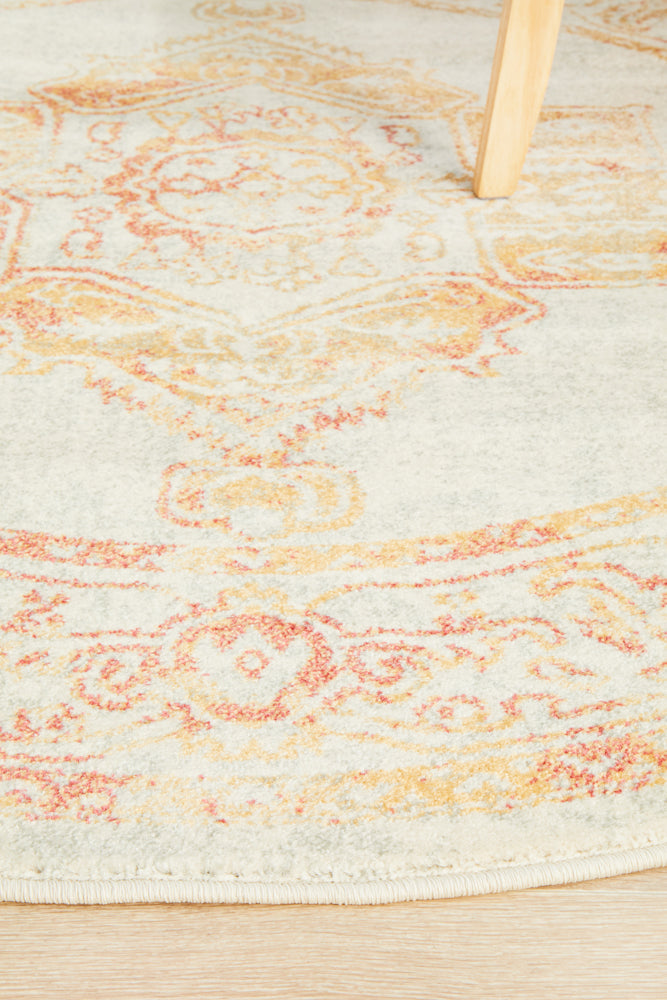 Avenue Sunset Round Rug