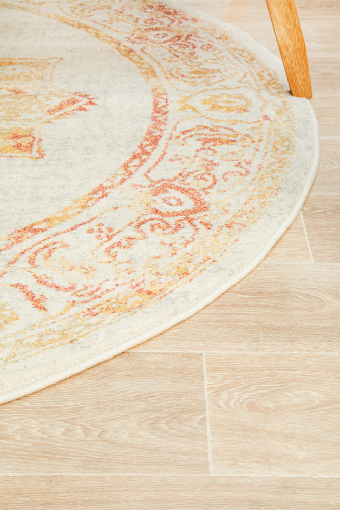Avenue Sunset Round Rug