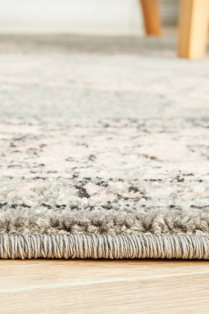 Avenue Grey Round Rug
