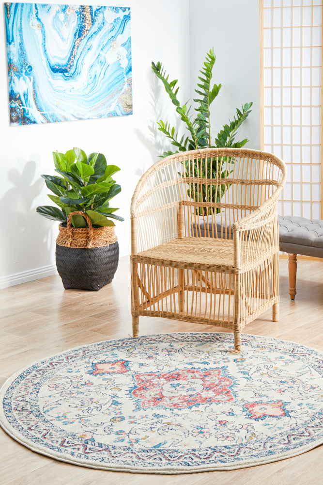 Avenue Pastel Round Rug