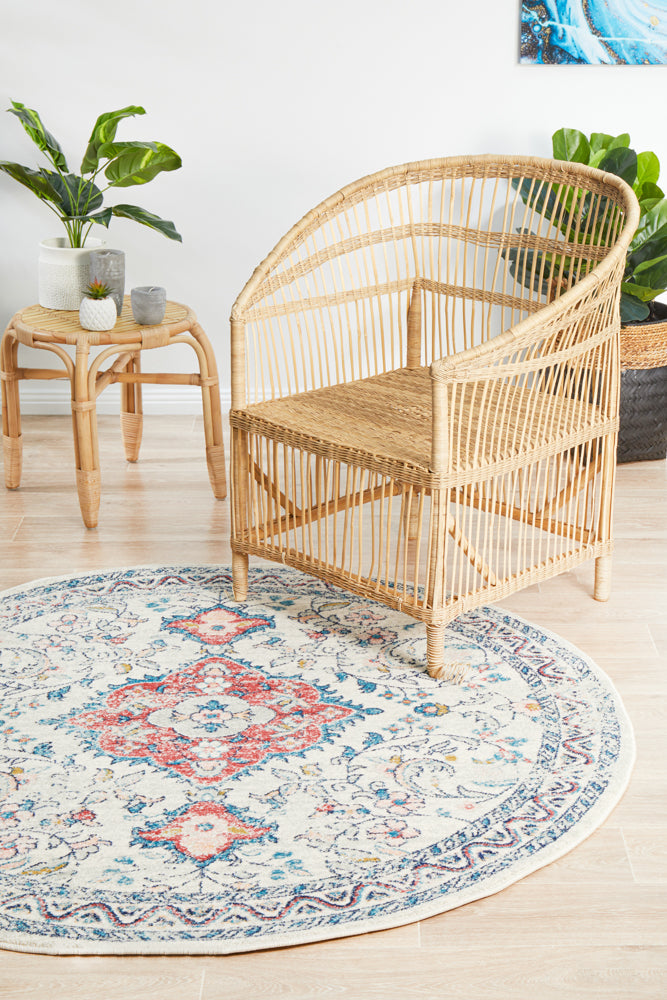 Avenue Pastel Round Rug