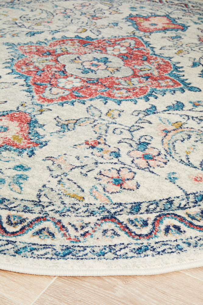 Avenue Pastel Round Rug