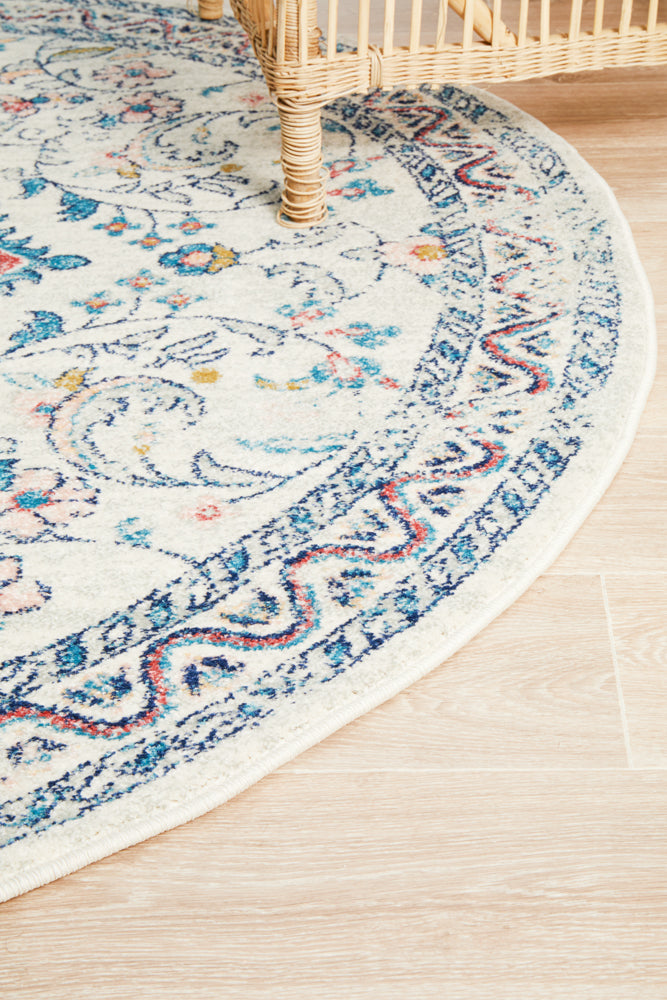 Avenue Pastel Round Rug