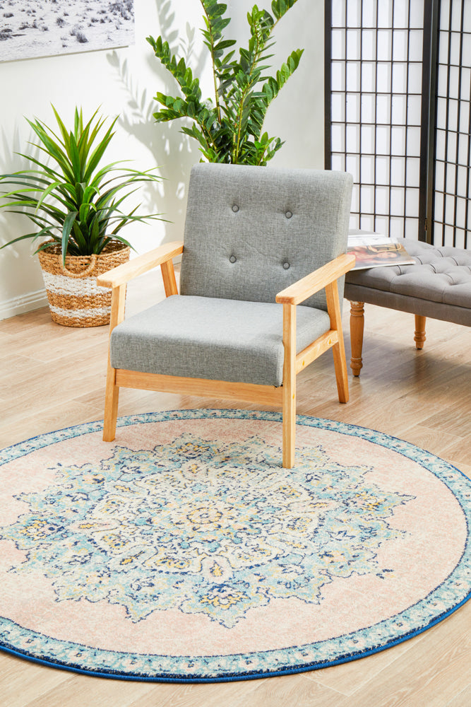 Avenue Flamingo Round Rug