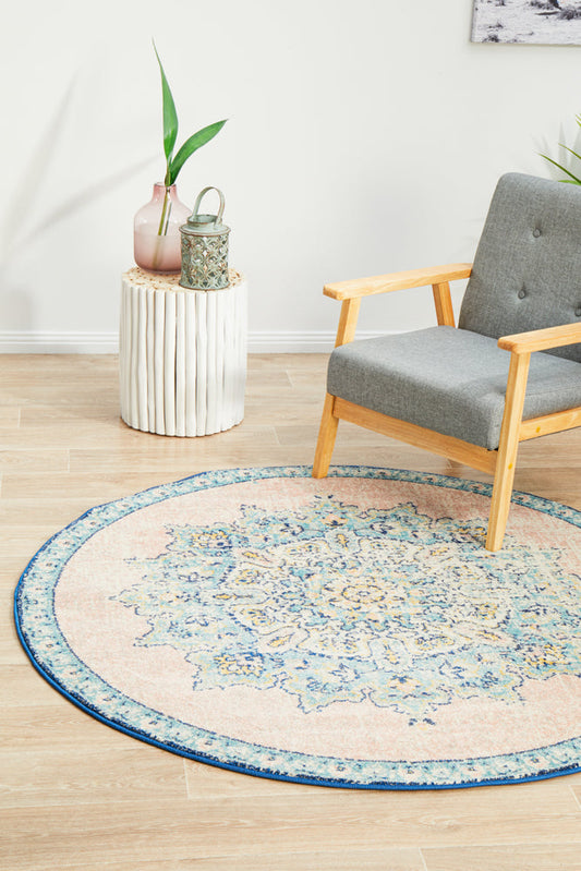 Avenue Flamingo Round Rug