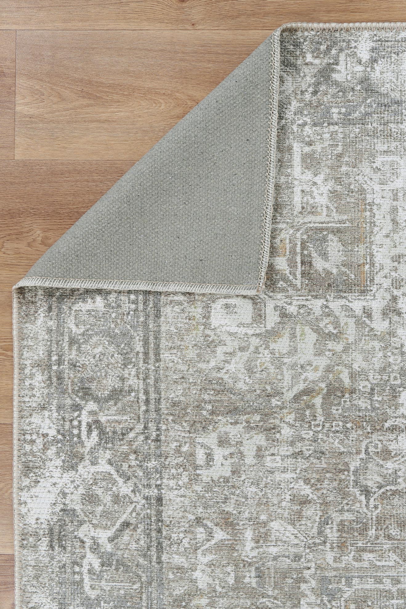 Babylon Nuzi Neutral Washable Rug