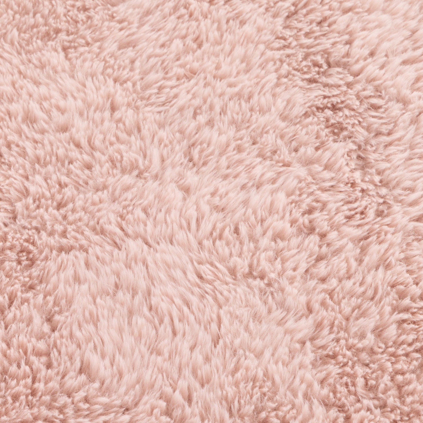 Lyla Machine Washable Shaggy Blush Runner