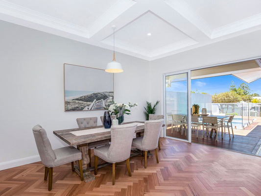 Fiddleback Australian Hardwood - Herringbone Blackbutt