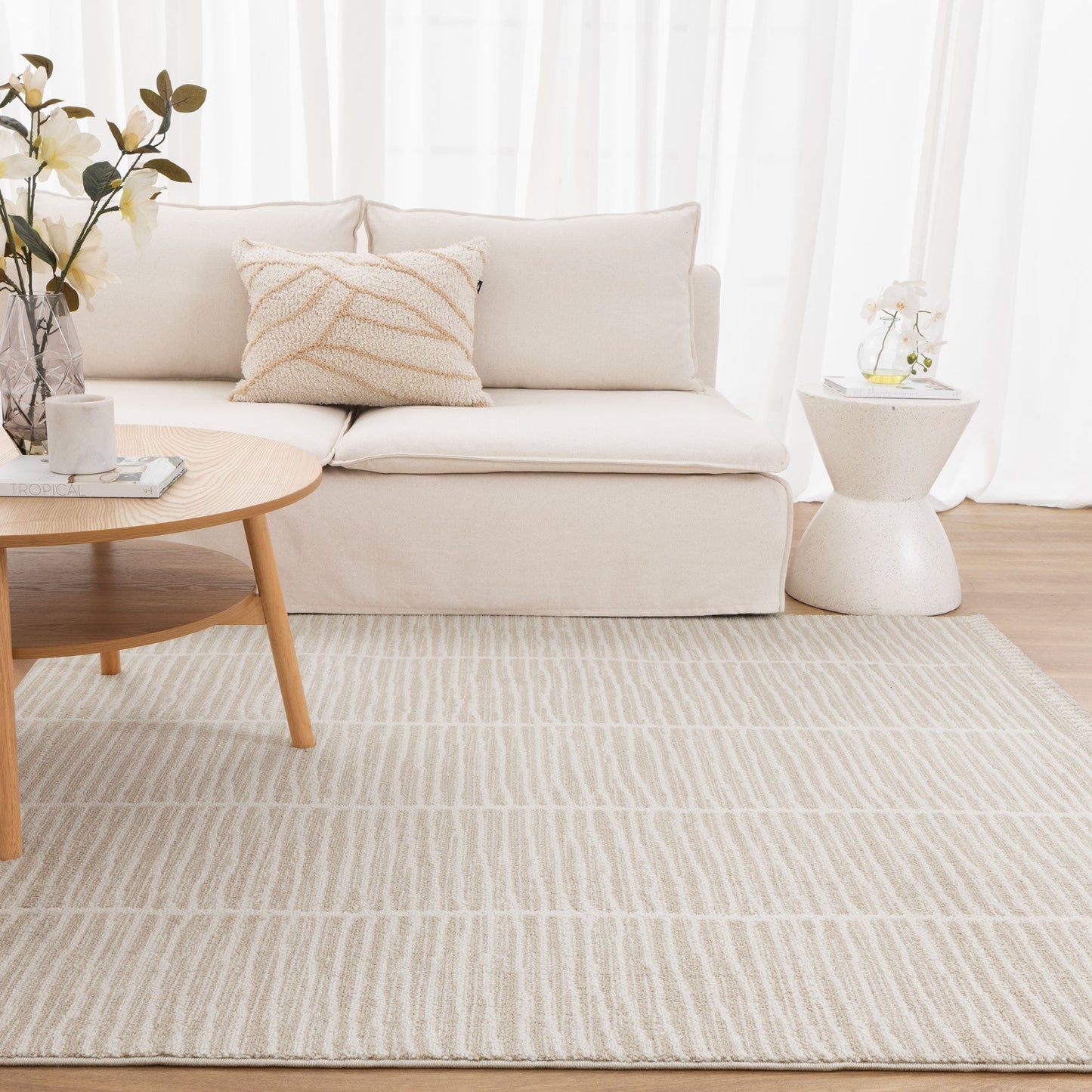 Clara Scandi Cream Rug