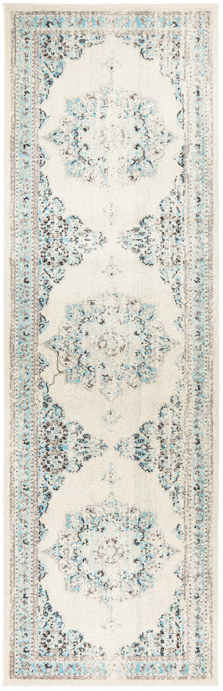 Century White Runner Rug