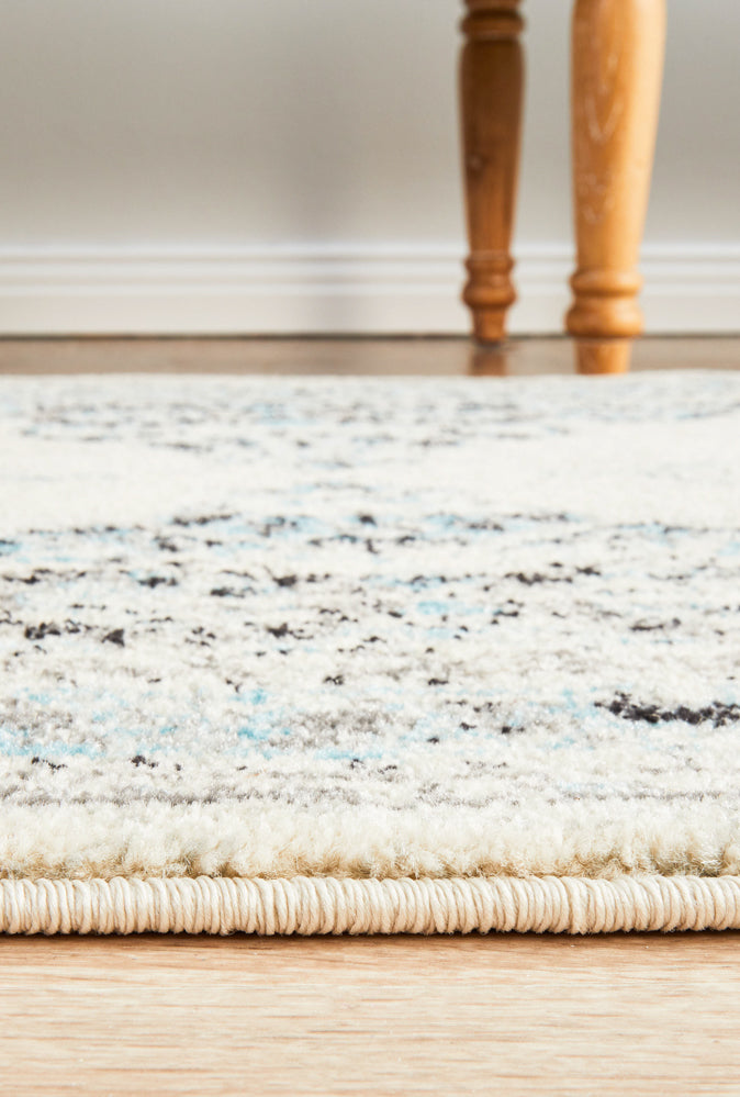 Century White Runner Rug
