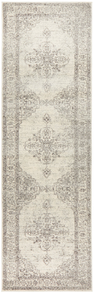 Century Border Silver Rug