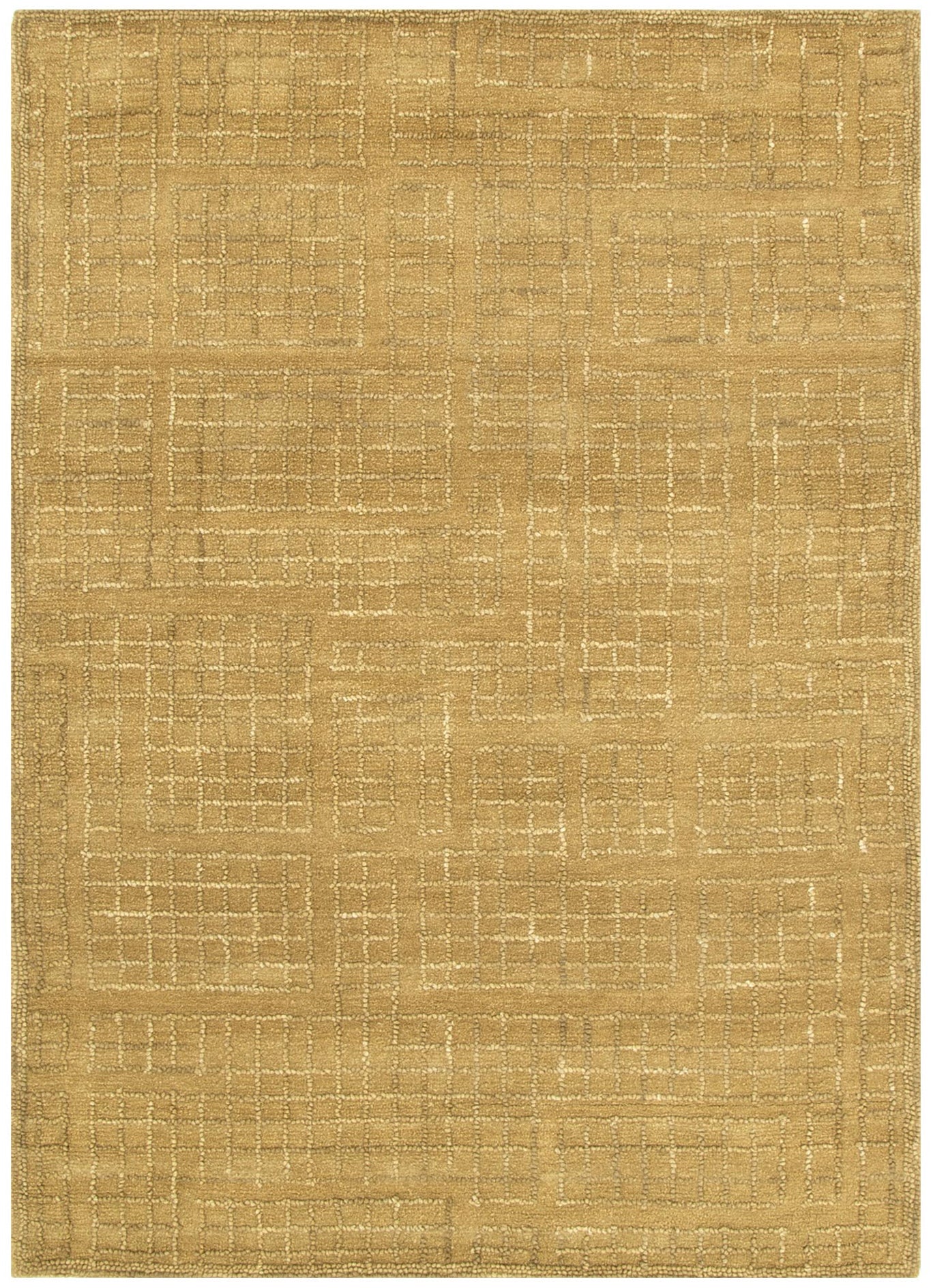 Abasco Citron Knitted Wool Rug