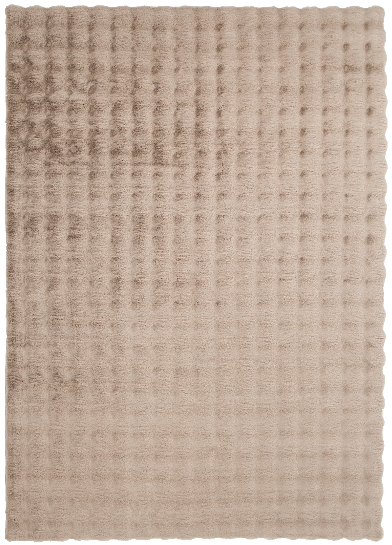 Purity Machine-Washable Rug Dark Beige