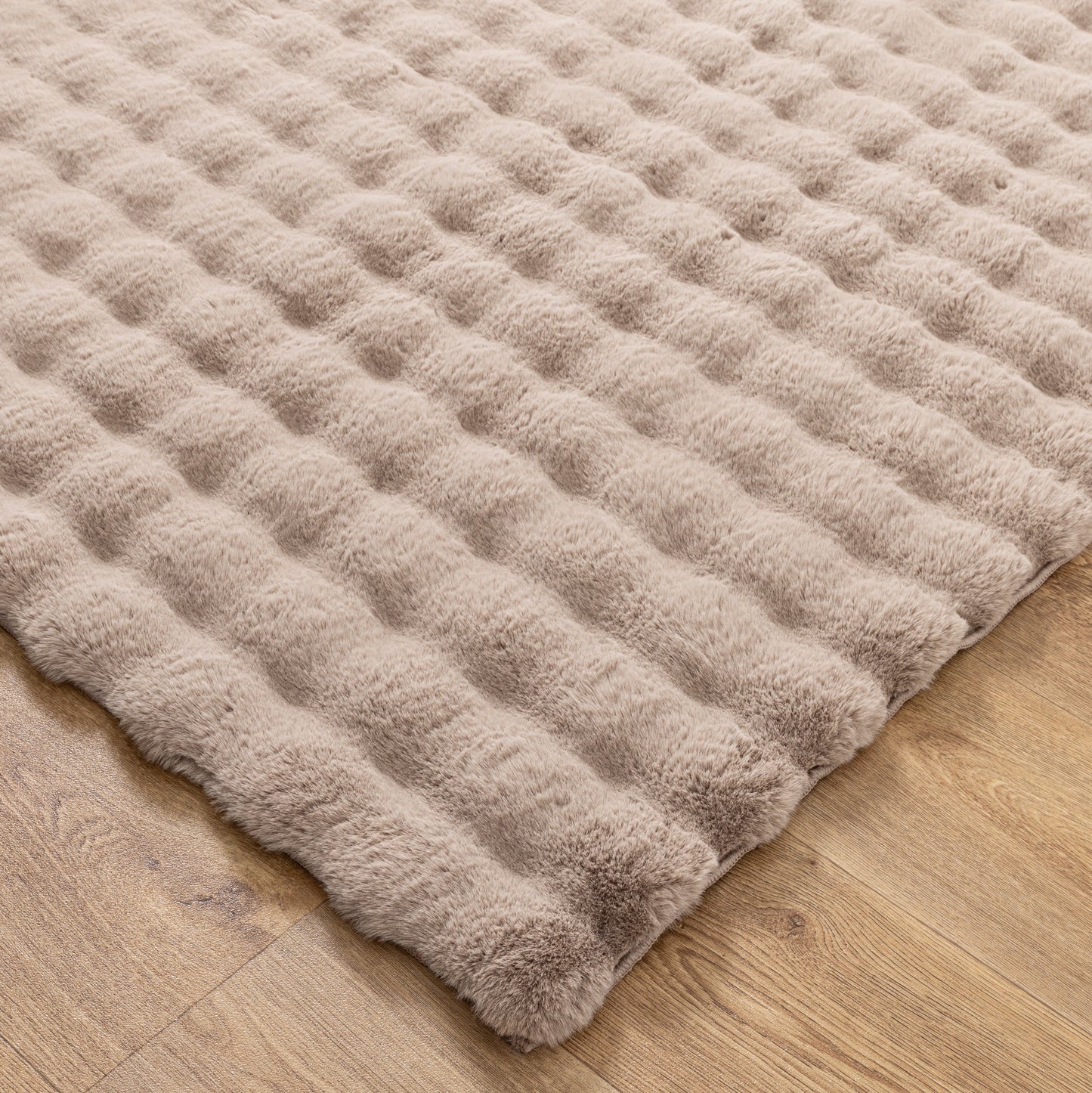 Purity Machine-Washable Rug Dark Beige