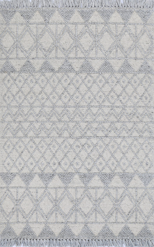 Diego Inca Grey Wool Rug