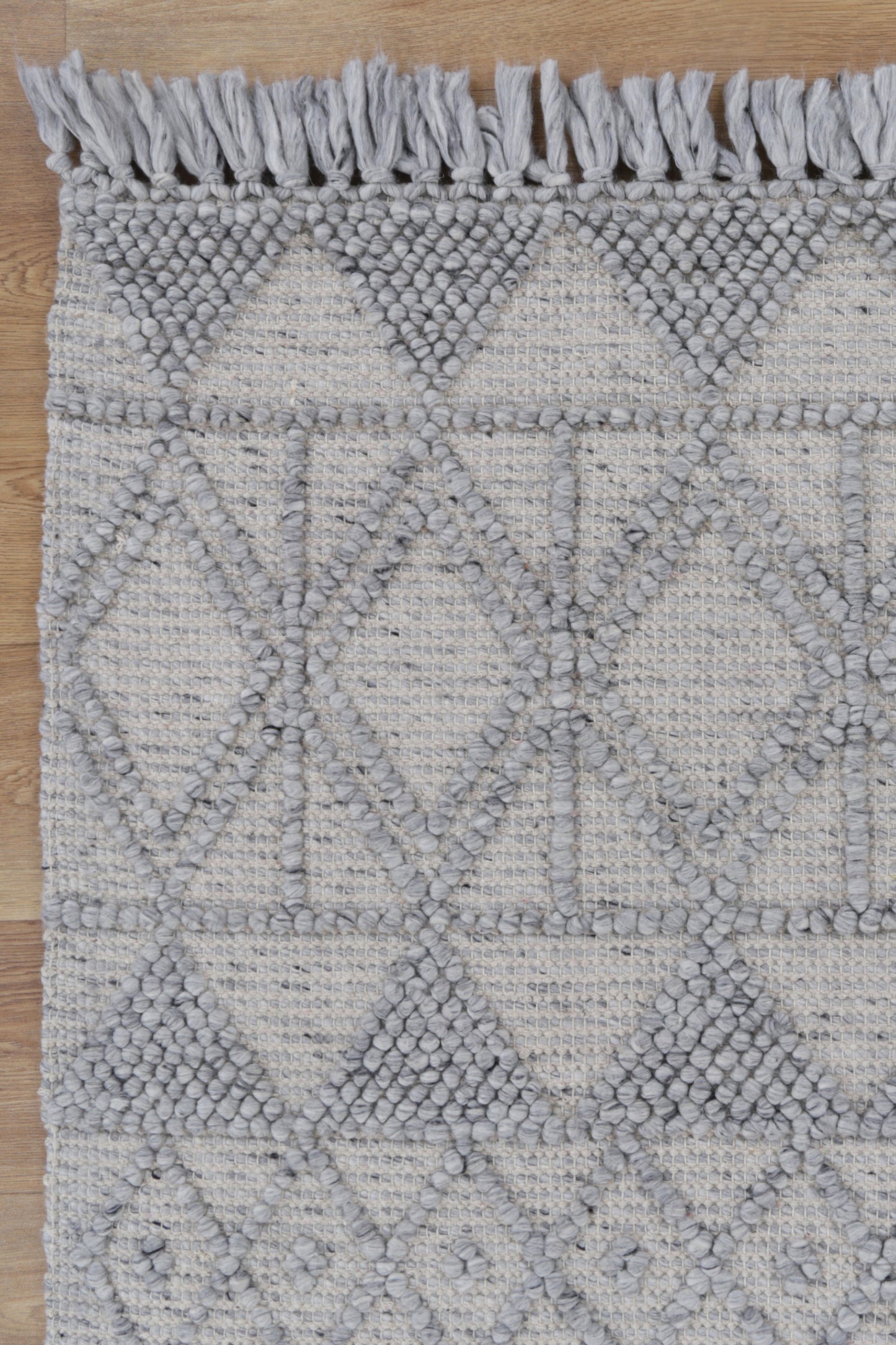 Diego Inca Grey Wool Rug