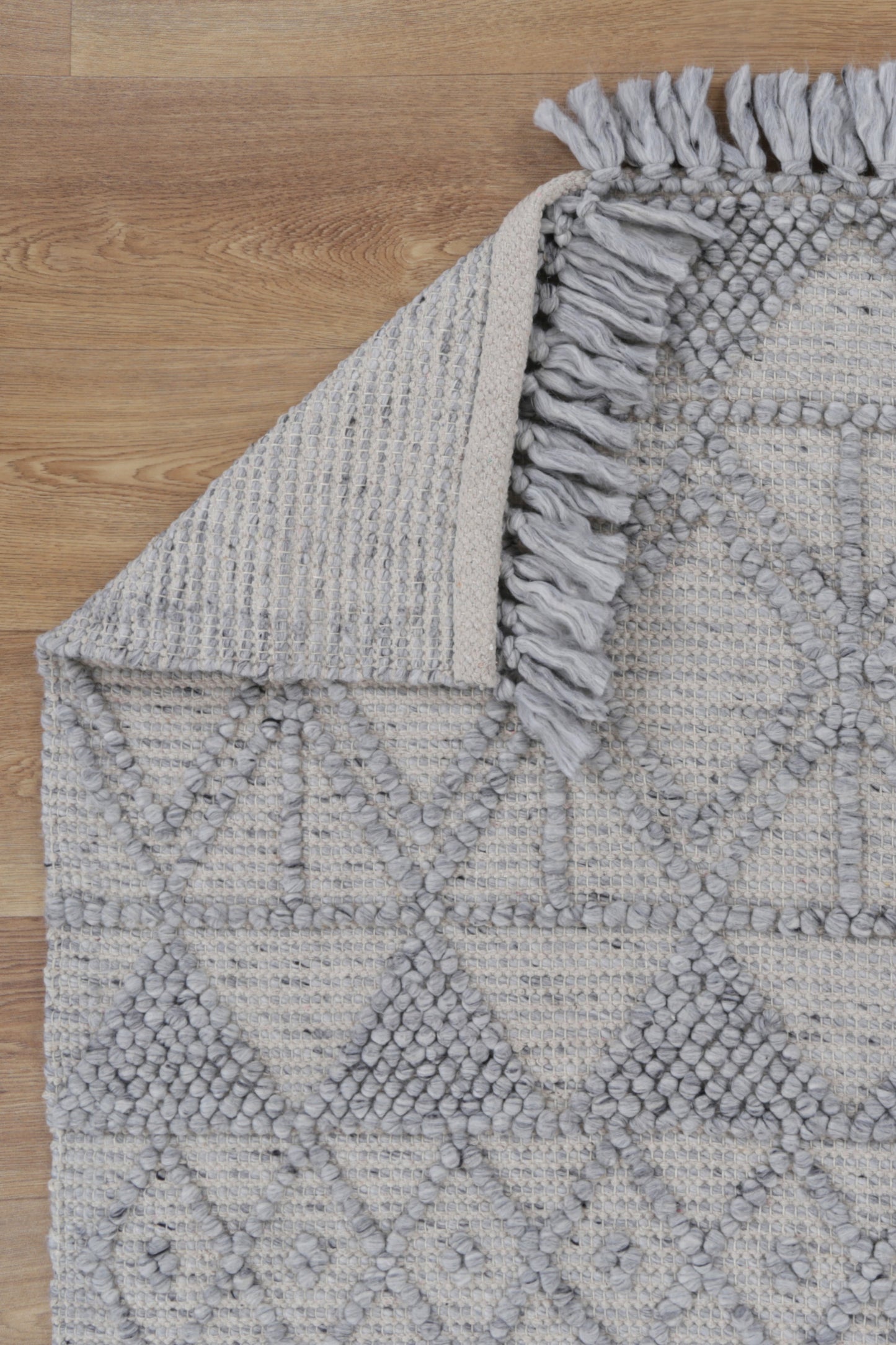Diego Inca Grey Wool Rug