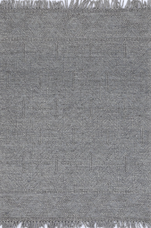 Diego Tribal Grey Multi Wool Rug