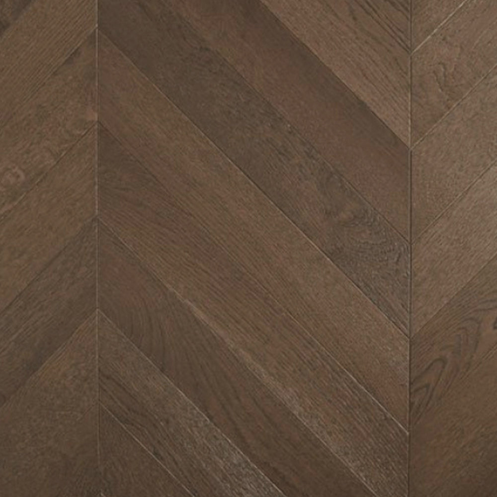Prestige Oak - Chevron Dark Brown 15/4mm