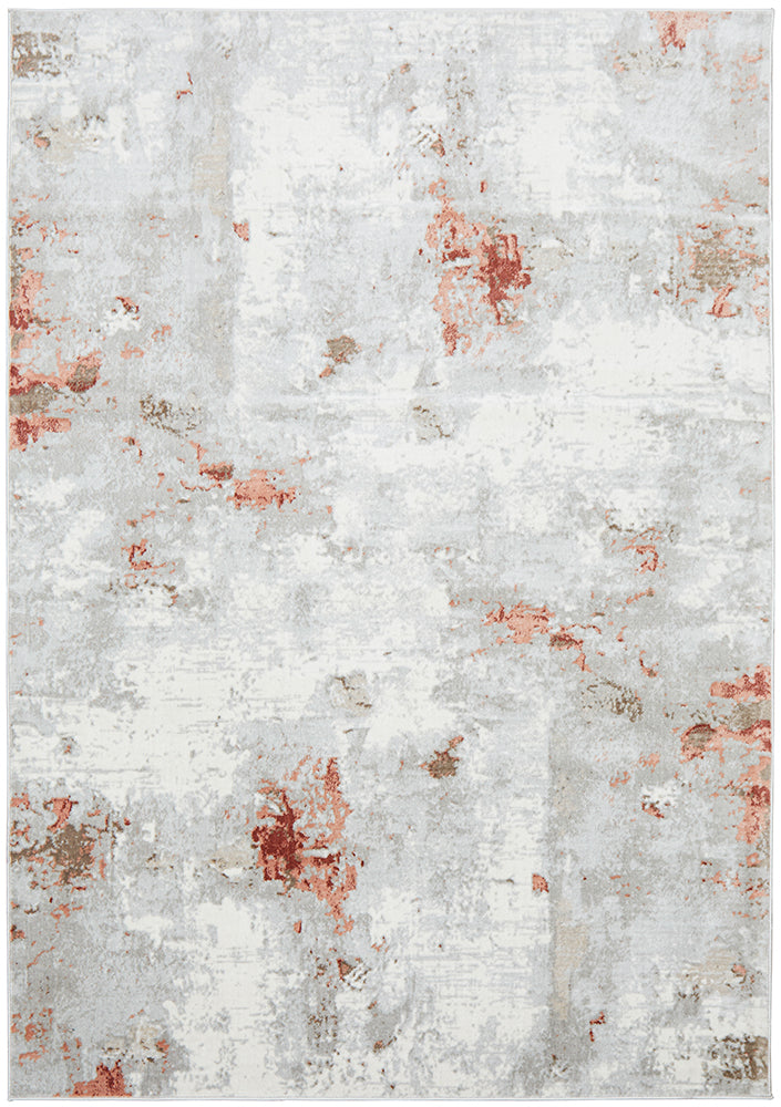 Emotion Blush Contemporary Abstract Rug