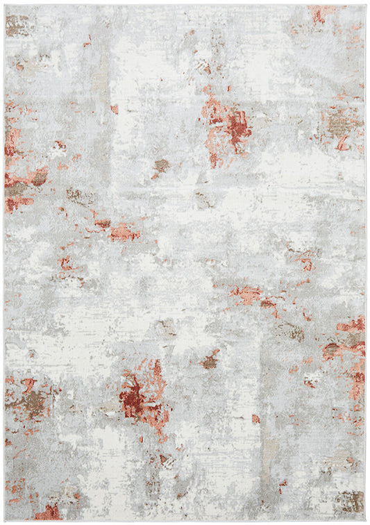 Emotion Blush Contemporary Abstract Rug