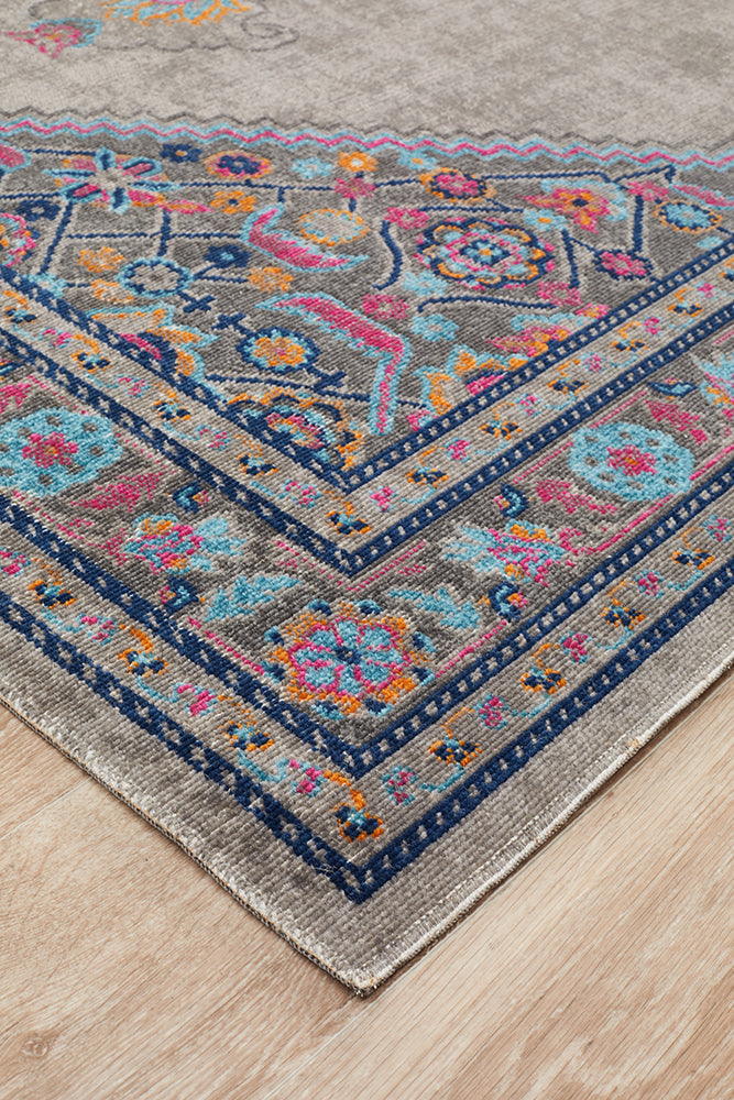 Eternal Whisper Diamond Grey Rug