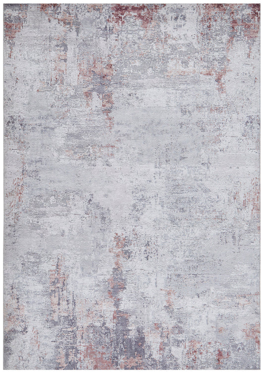 Illusions Abstract Contemporary Blush Rug