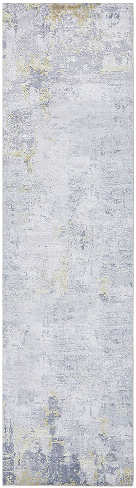 Illusions Abstract Contemporary Gold Rug