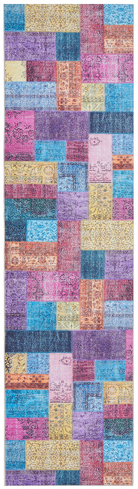 Illusions Patchwork Multi Rug