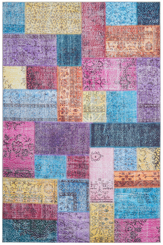 Illusions Patchwork Multi Rug