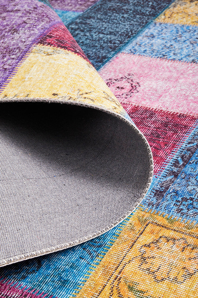 Illusions Patchwork Multi Rug