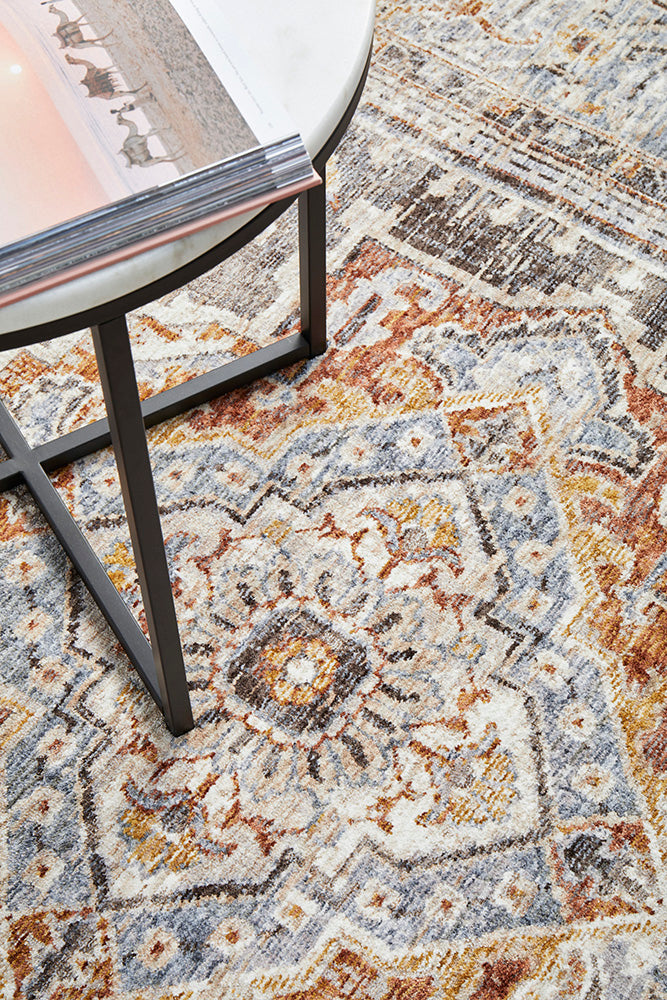 Jaipur Medallion Grey Rug