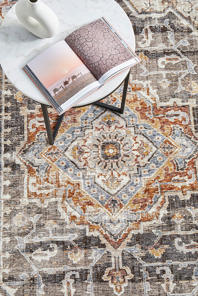 Jaipur Medallion Grey Rug