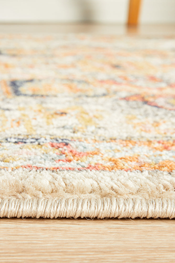 Legacy Emblem Star Rust Runner Rug
