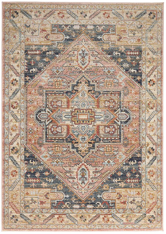 Legacy Emblem Star Salmon Rug