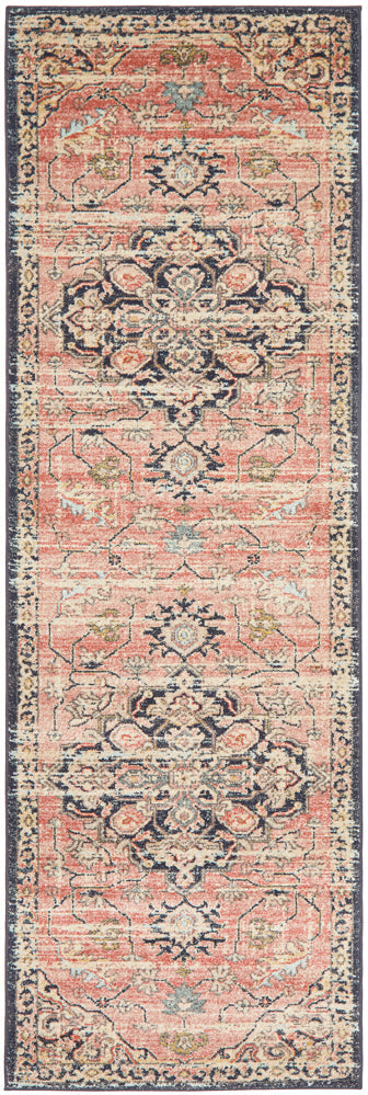 Legacy Emblem Medallion Brick Rug