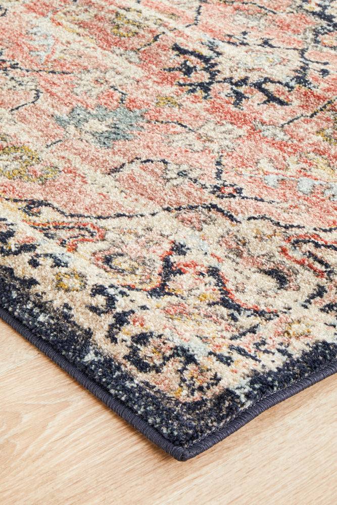 Legacy Emblem Medallion Brick Runner Rug