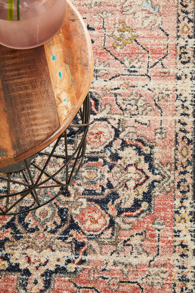 Legacy Emblem Medallion Brick Runner Rug