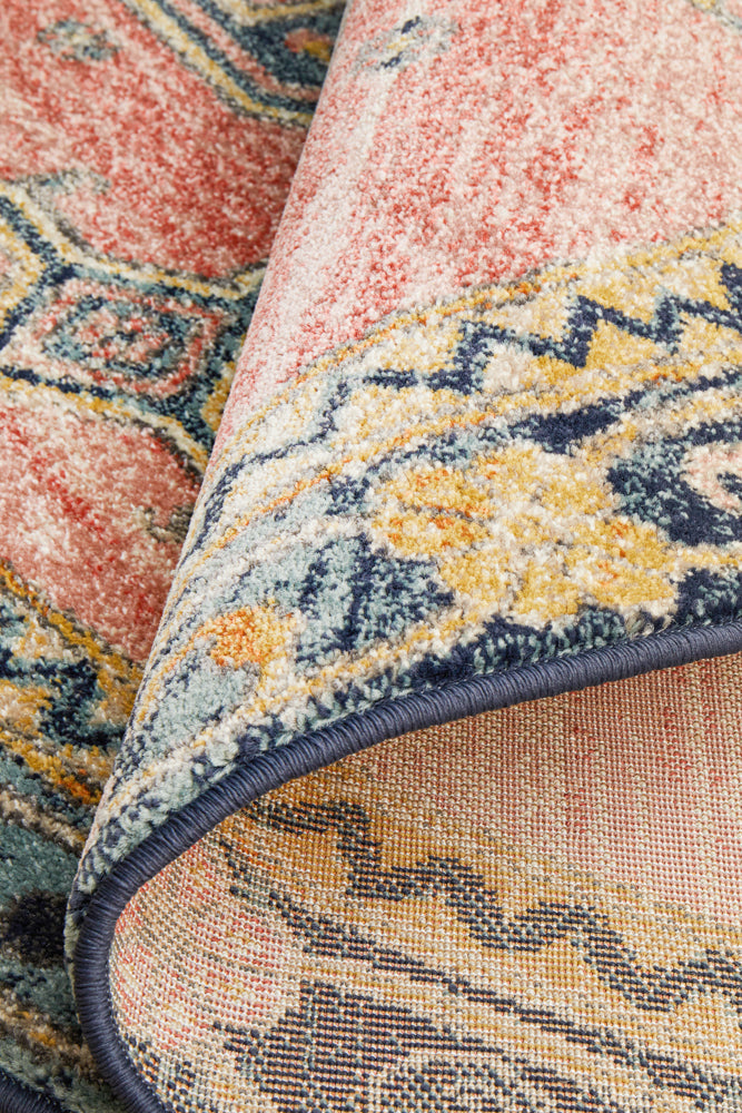 Legacy Tribal Earth Round Rug