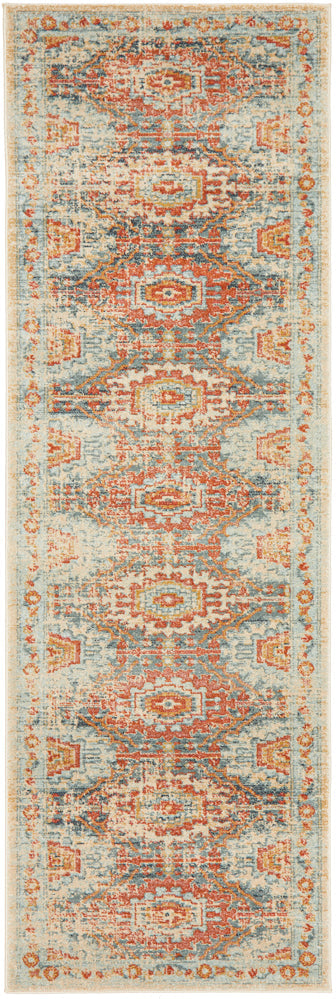 Legacy Tribal Blue Runner Rug