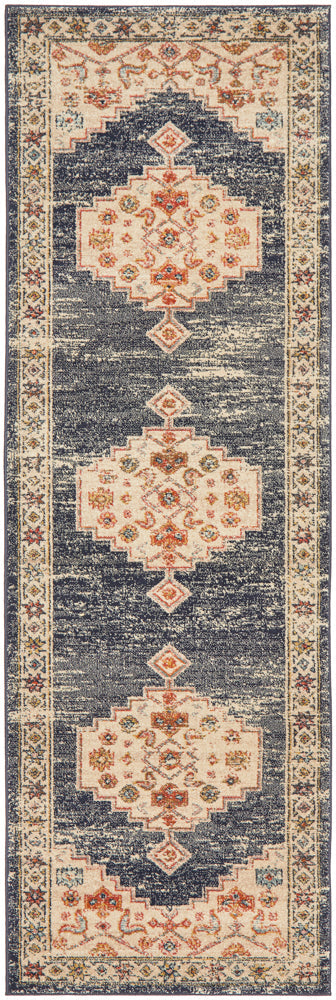 Legacy Tribal Medallion Ecru Rug