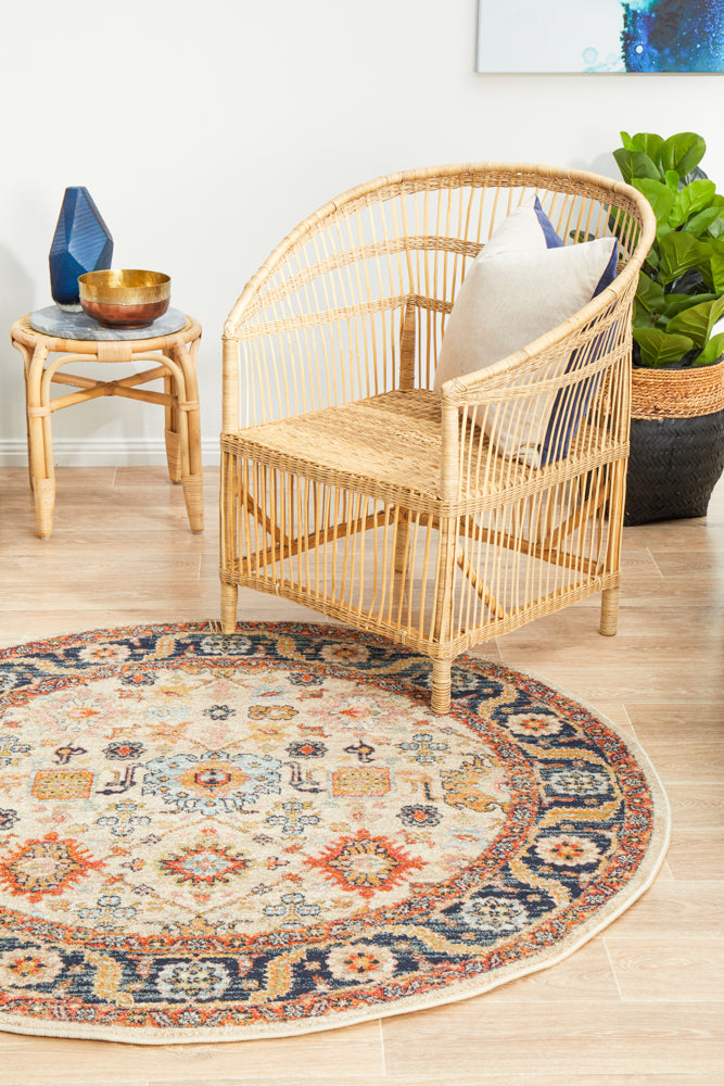 Legacy Tribal Dune Round Rug