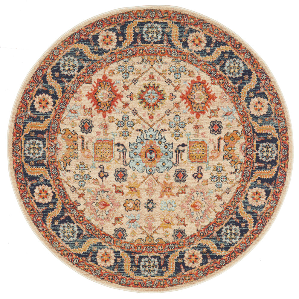 Legacy Tribal Dune Round Rug